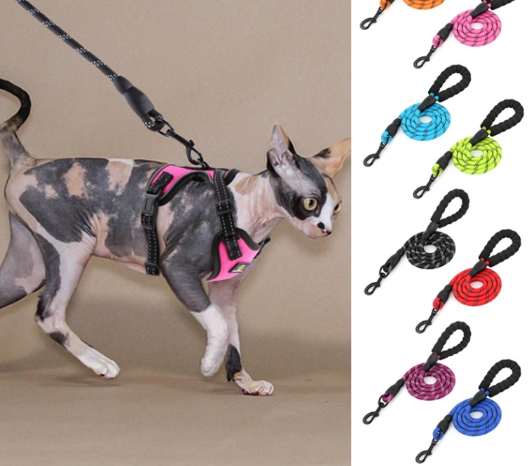 Nylon Reflective Wire Dog P Rope