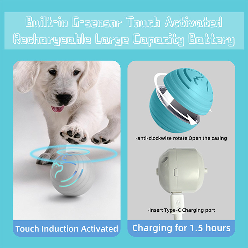 Interactive Dog Ball Toy