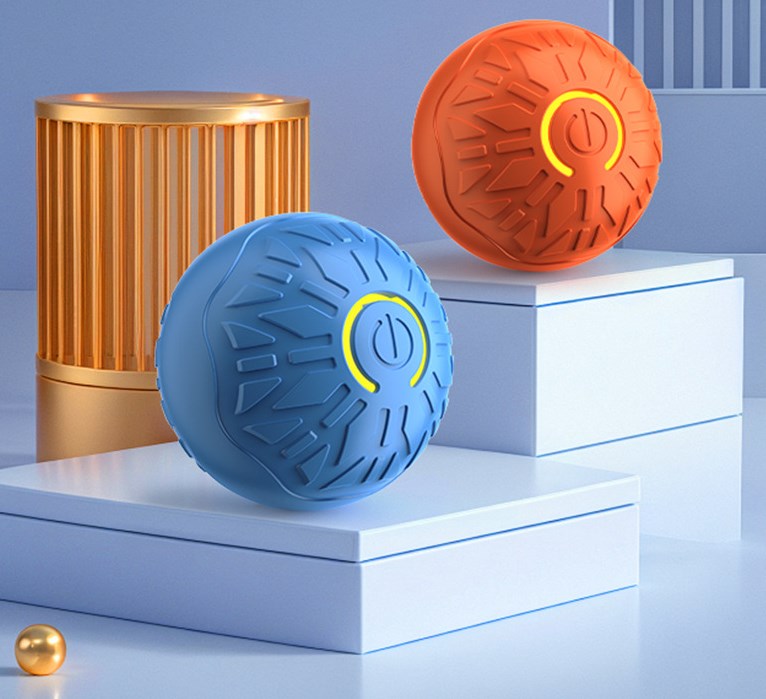 Pet USB Charging Light-Up Bouncy Ball Toy