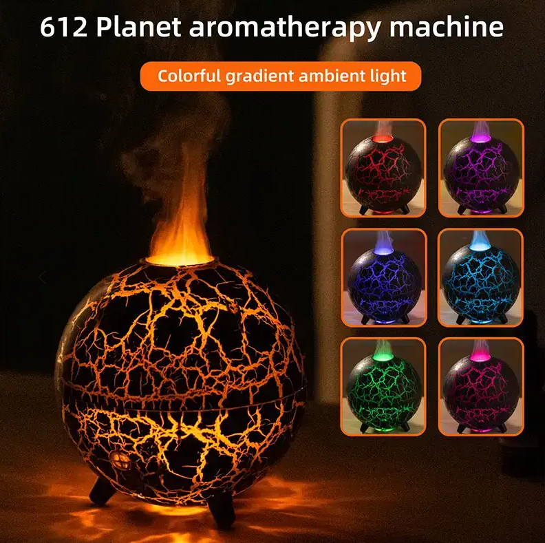 Planet Flame Air Aroma Diffuser Home, Desktop Aroma Diffuser