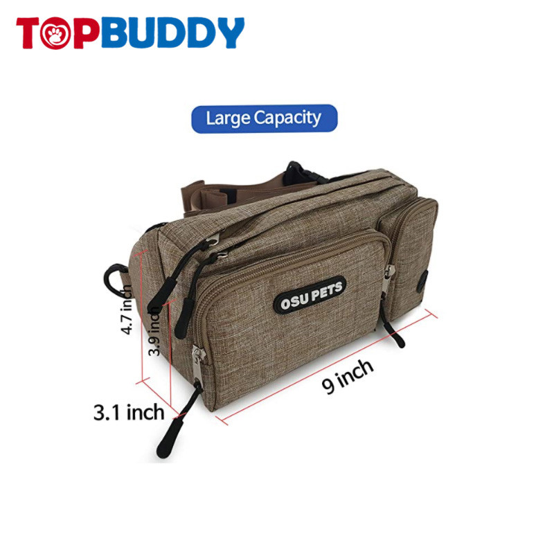 Amazon's new pet treat bag, training fanny pack, outdoor sports bag for convenient pet outings