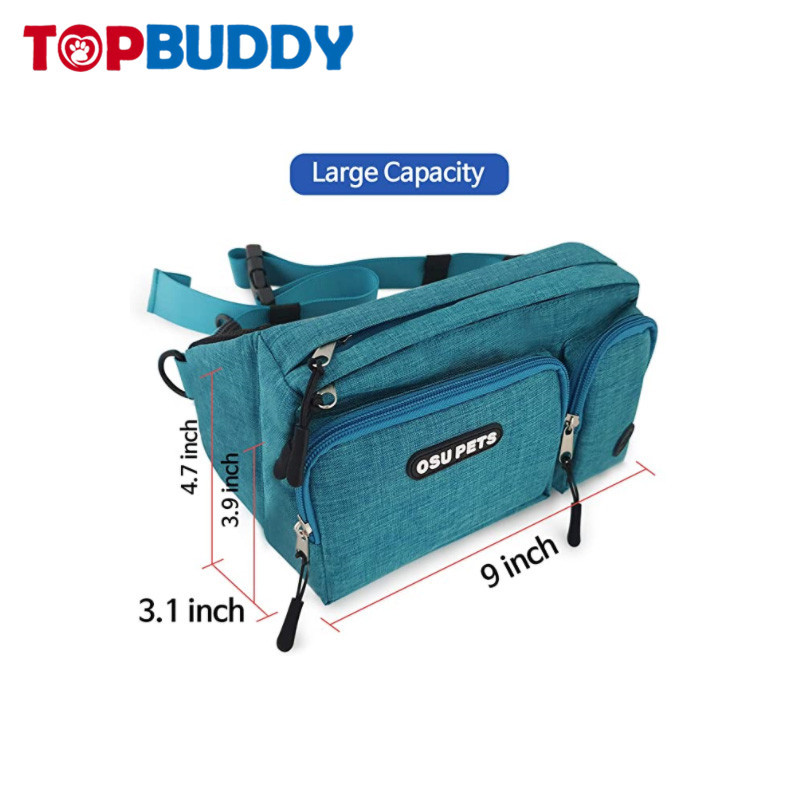 Amazon's new pet treat bag, training fanny pack, outdoor sports bag for convenient pet outings