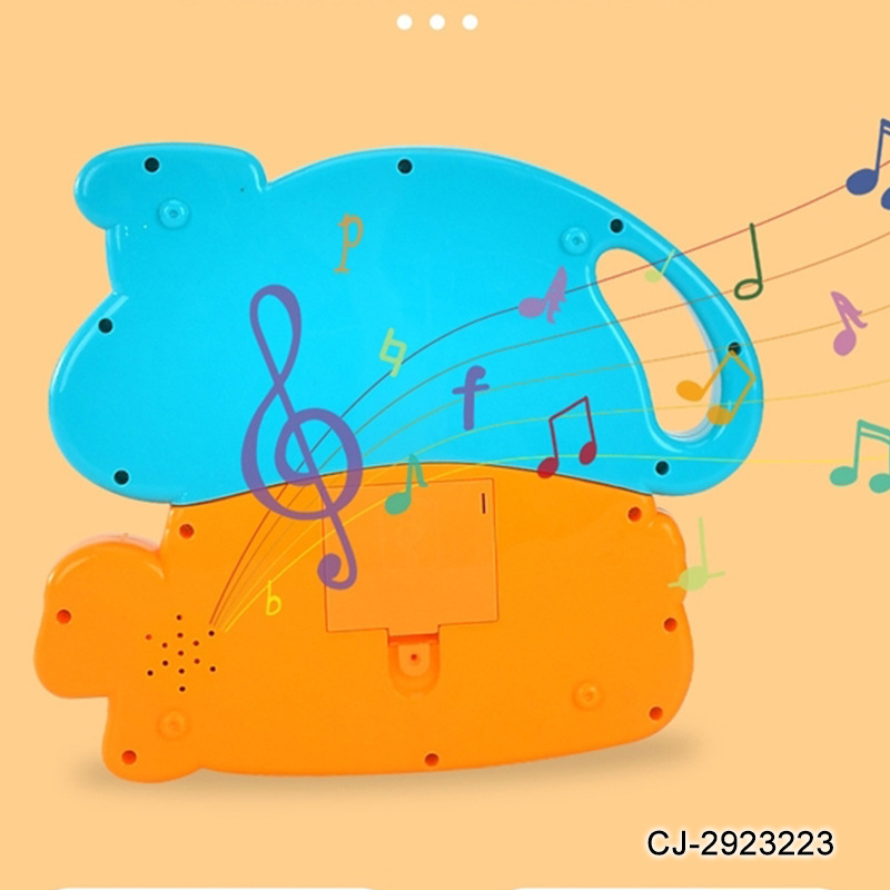 Foreign trade toy mushroom house electronic keyboard, a baby early education enlightenment musical instrument, with lights, sounds, animal calls, for children