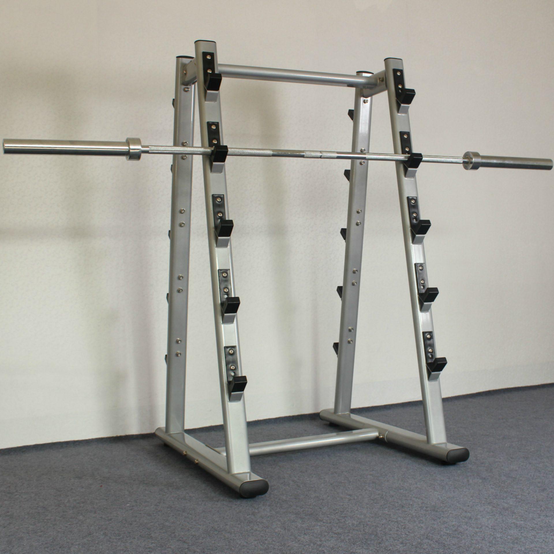 Xin Juli Sports Equipment, Commercial Barbell Rack, Weightlifting Bed, Curved Bar Display Rack, Safety Squat Rack