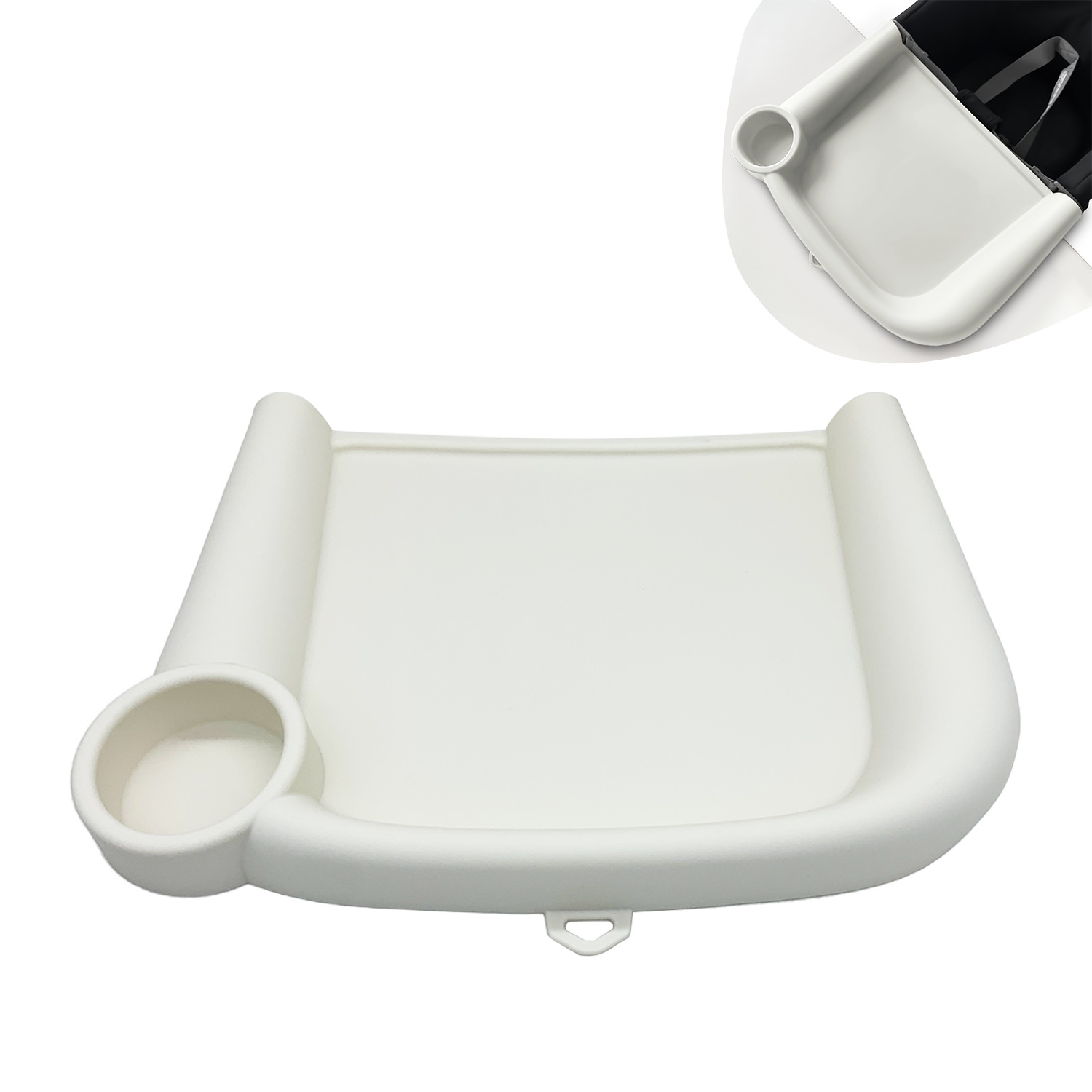 Cross - border new products, food - grade silicone children's dinner plates, baby feeding trays, baby auxiliary dining silicone mats, easy to clean