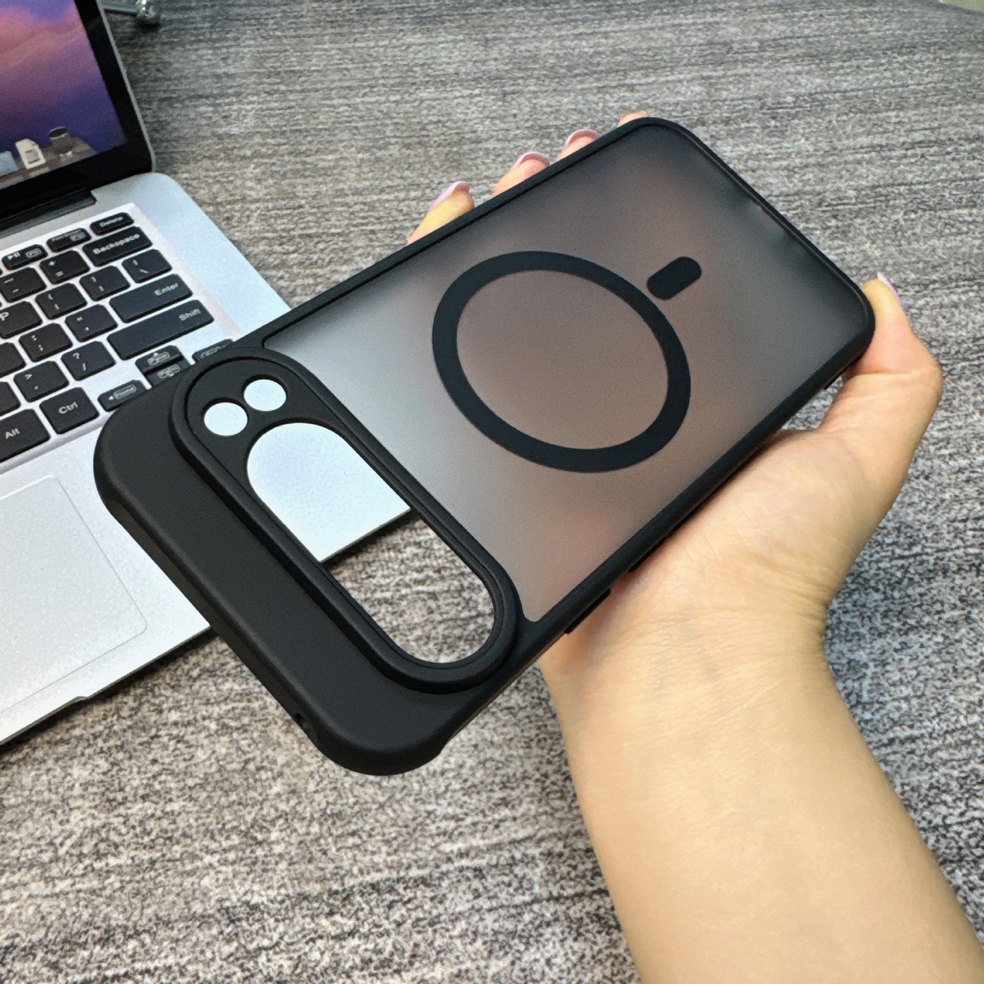 Suitable for Google Pixel 6 skin - feeling magnetic phone case, anti - drop. Pixel 10 matte skin - feeling magnetic case, 10 PRO