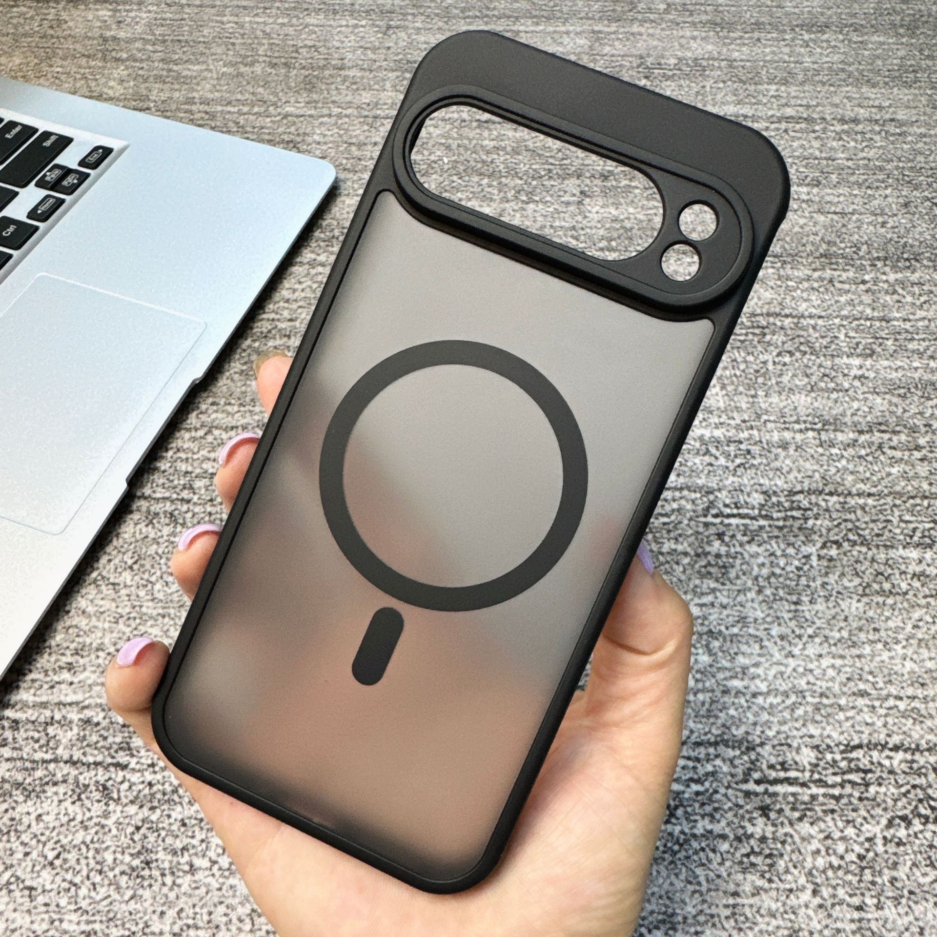 Suitable for Google Pixel 6 skin - feeling magnetic phone case, anti - drop. Pixel 10 matte skin - feeling magnetic case, 10 PRO