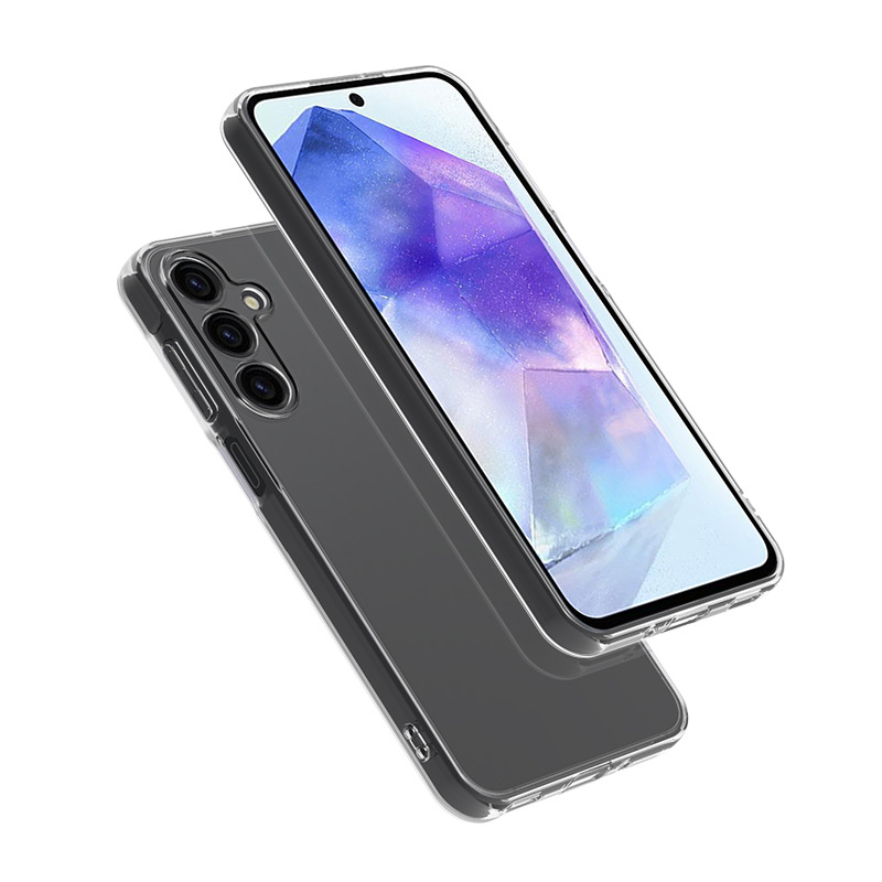 Suitable for Samsung A07 ultra-thin transparent phone case, A17 ultra-thin protective cover, M16 anti-yellowing TPU soft case
