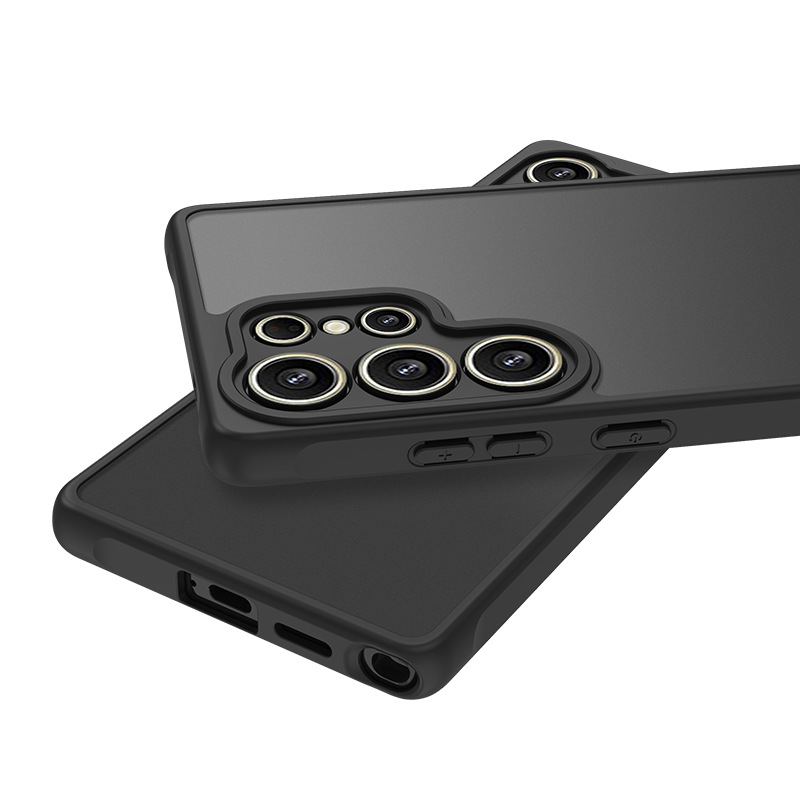 Suitable for Samsung S25 Ultra 5G Skin-feel Mobile Phone Case, S24 FE Anti-drop Protective Cover, Samsung Two-in-one Case