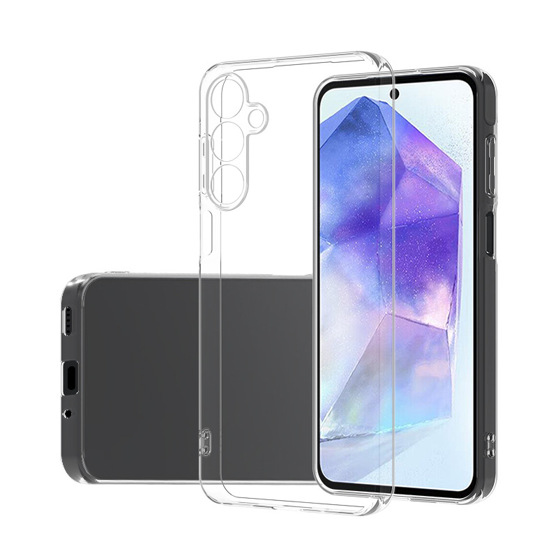 Suitable for Samsung A07 ultra-thin transparent phone case, A17 ultra-thin protective cover, M16 anti-yellowing TPU soft case