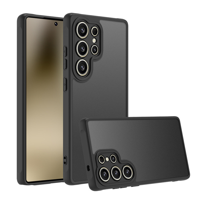 Suitable for Samsung S25 Ultra 5G Skin-feel Mobile Phone Case, S24 FE Anti-drop Protective Cover, Samsung Two-in-one Case