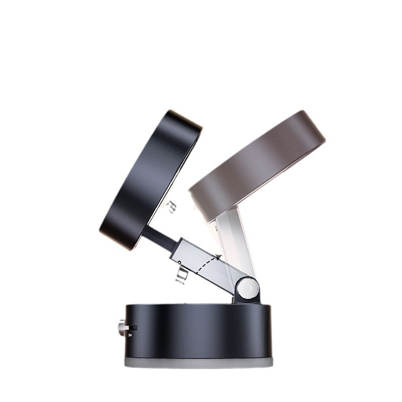 Cross - border TikTok rotating and folding car navigation holder, cross - border vacuum magnetic double - sided adsorption car mobile phone holder