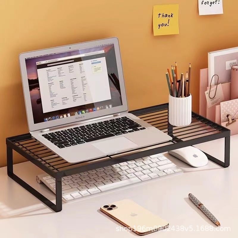 Laptop stand for dormitory storage, heat dissipation stand, desktop riser, computer riser, computer stand