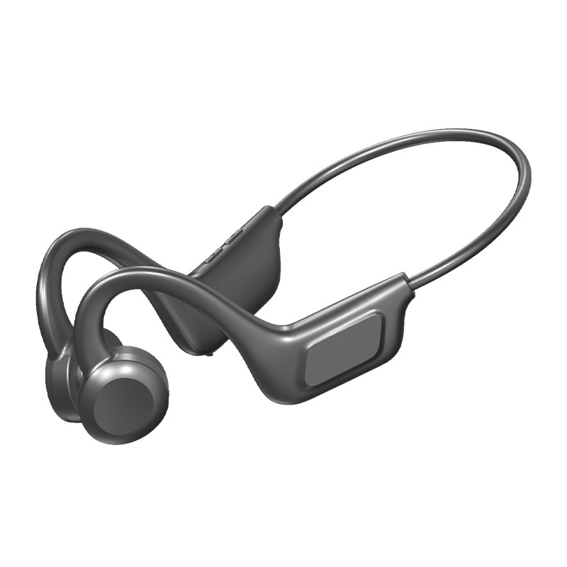 Cross - border new product VG06 wireless Bluetooth headset, with LED power display, ear - hanging style, designed for sports running, featuring a concept of bone conduction