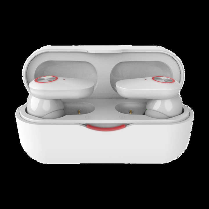 New product YD06 wireless Bluetooth earbuds, cross - border high - definition mirror digital display, handle - equipped in - ear sports headphones