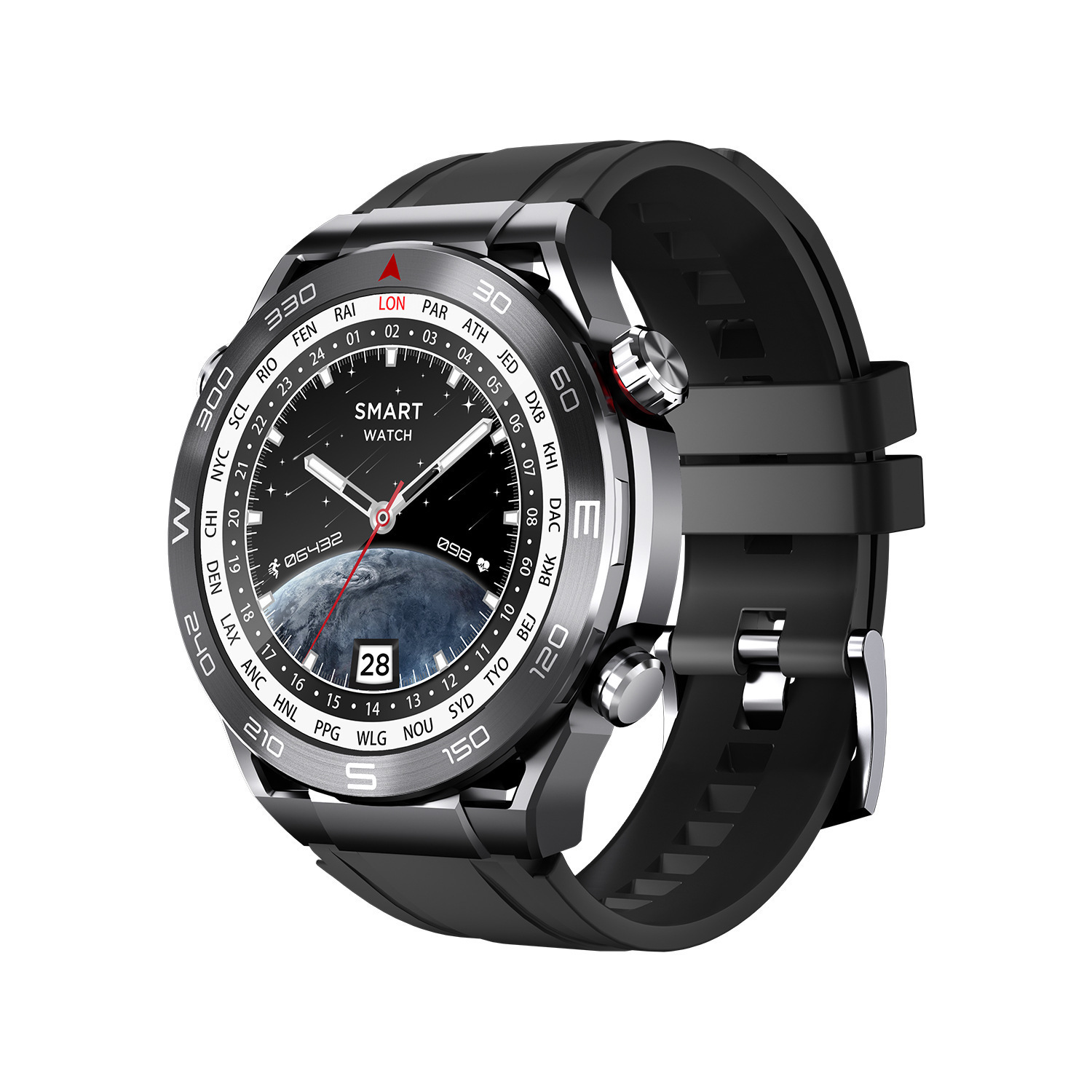 GT6 Smart Watch, Huaqiangbei Extraordinary Master NFC Offline Payment Large Screen Compass Sports Watch Ultimate