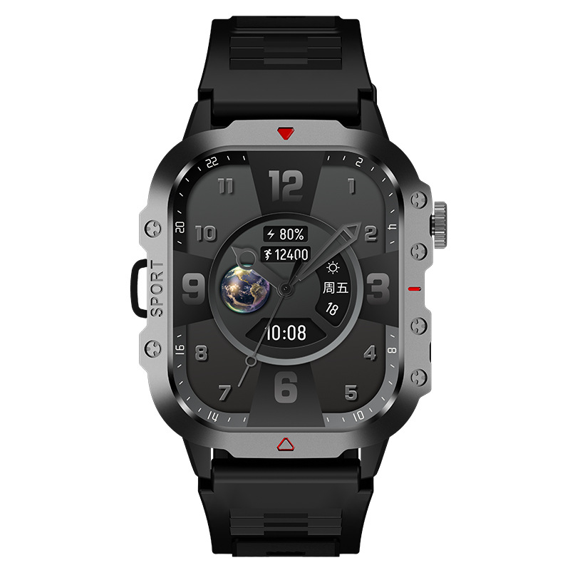 h11 Sports Wireless Charging Outdoor Flashlight Dynamic Island 2.19-inch 12-language Instruction Manual h11 Smart Watch
