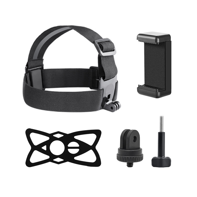 Waidelu Compatible with GoPro 10, 9 and DJI Action Camera Chest Strap, Chest Mount for Mobile Phones and Cameras, 5-in-1 Set