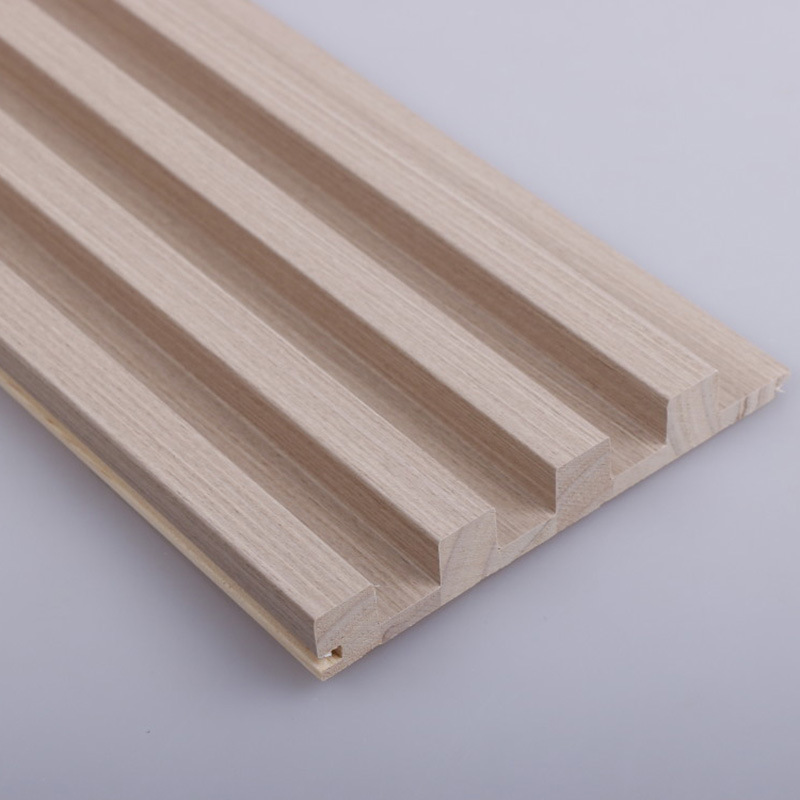 Factory in-stock wood veneer panels, solid wood grilles, wall cladding, background walls with matching colors, modern and simple wall decoration