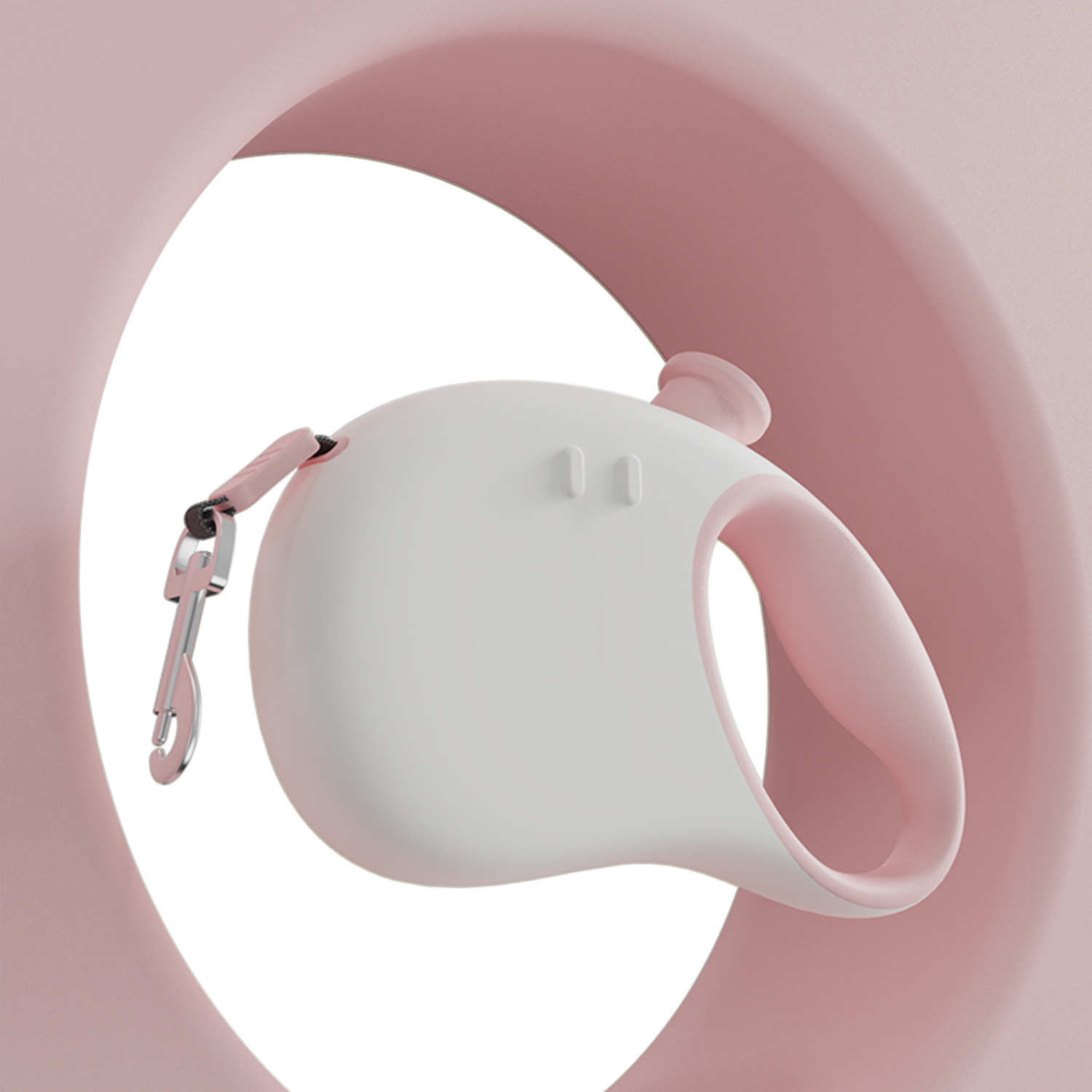 Retractable Dog Leash, Automatic Traction Leash for Outdoor Walks, Reflective Pet Leash for Nighttime Use