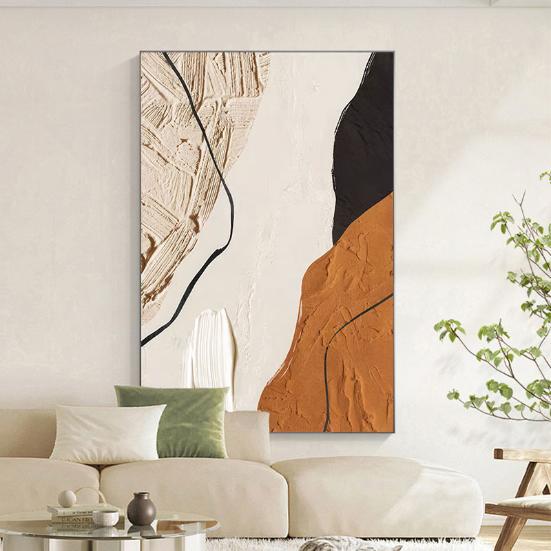 Modern Abstract Wall Art for Living Room | Large-Scale Statement Artwork for Sofa & Feature Walls