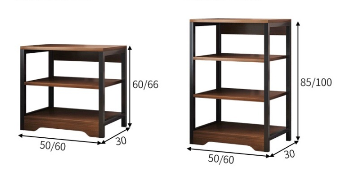 Multi-Tier Freestanding Storage Shelf with Baskets | Versatile Home Organizer for Living Room & Kitchen