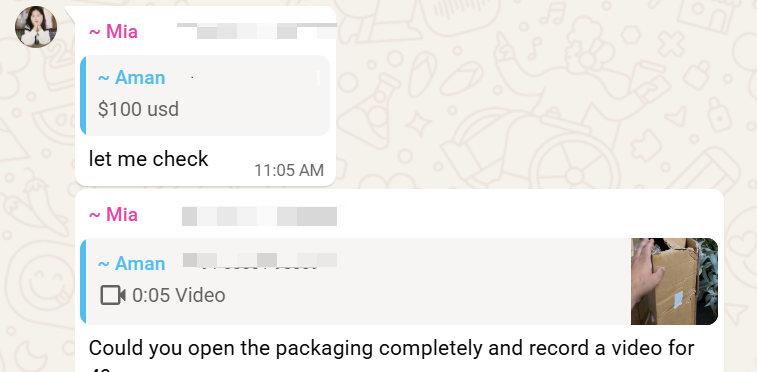 Shipment quality control