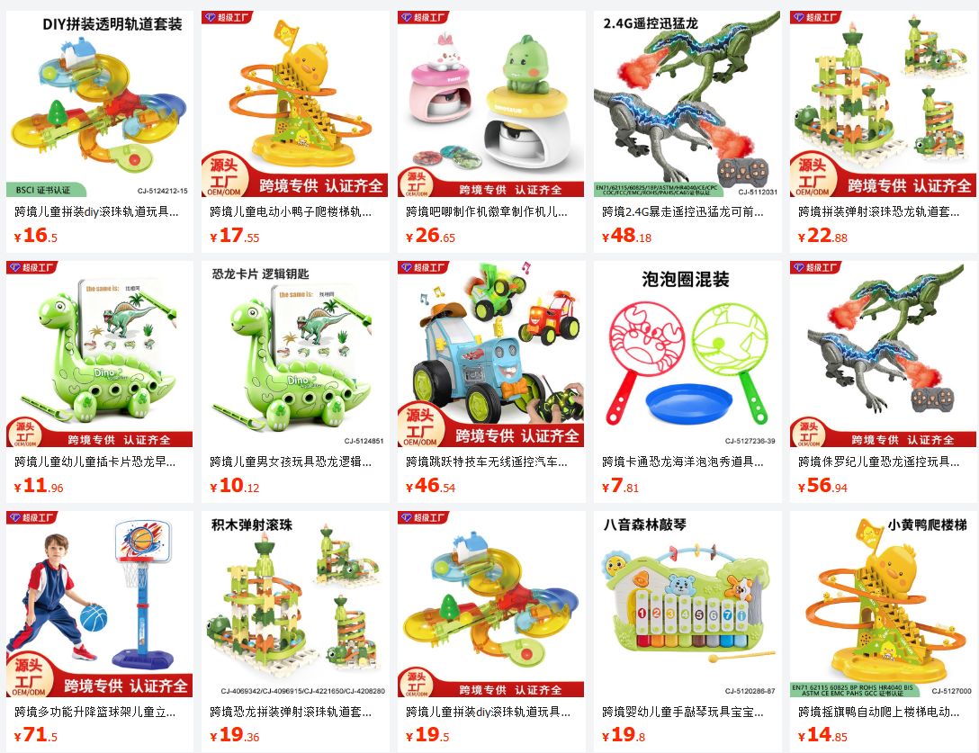 Large Scale Toy Manufacturing Infrastructure