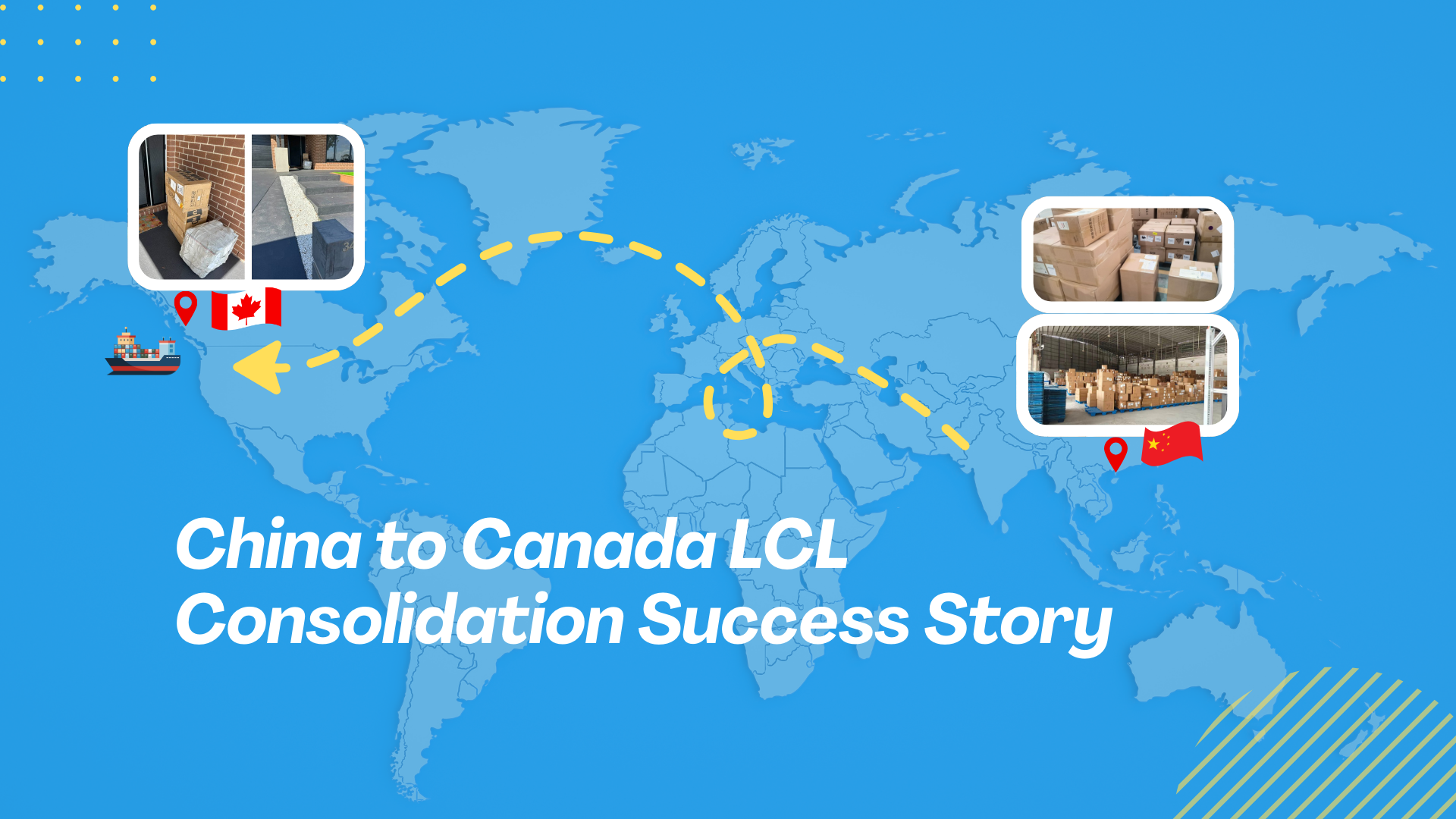 How We Helped a Canadian Wedding Client Cut 30% Logistics Costs Through Smart Consolidation