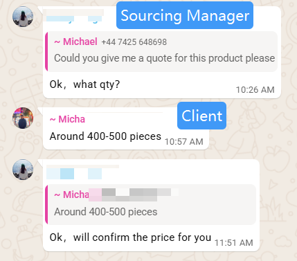 Supply chain management for UK clients